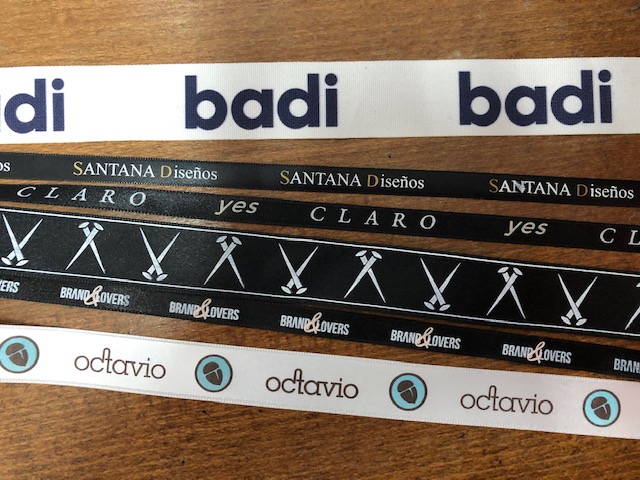 Cintas satinadas